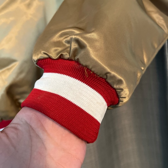 Vintage San Francisco 49ers Locker Line Good Satin Jacket Size XL - Picture 12 of 12